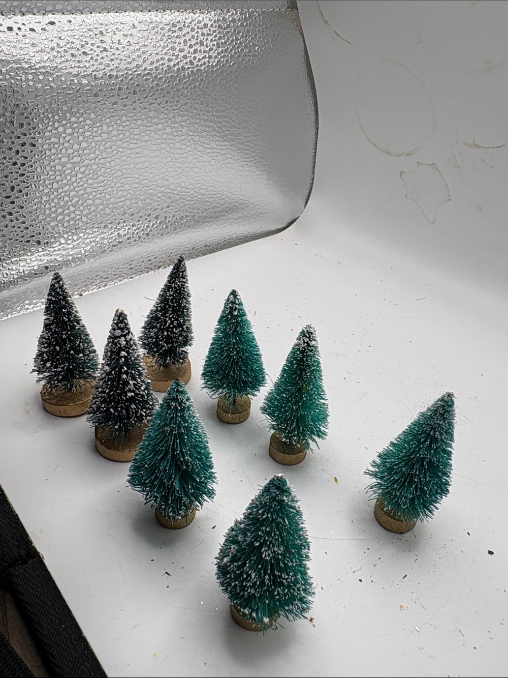 Lot of 8 2.5” Vintage Bottle Trees